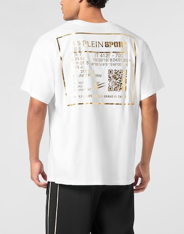 T-Shirt Plein Sport en blanc