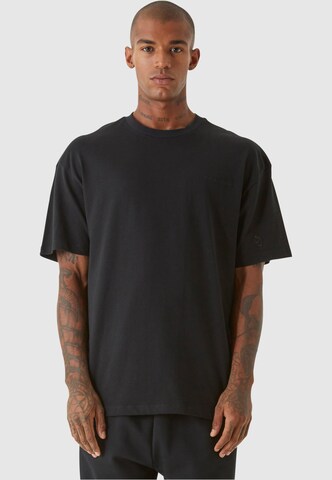 9N1M SENSE Shirt 'Essential' in Black: front