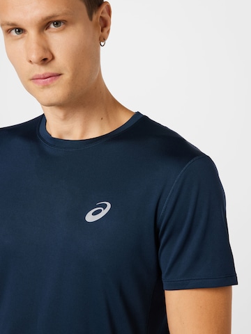 ASICS Sportshirt in Blau