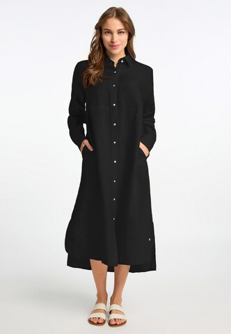 Frieda & Freddies NY Shirt Dress in Black