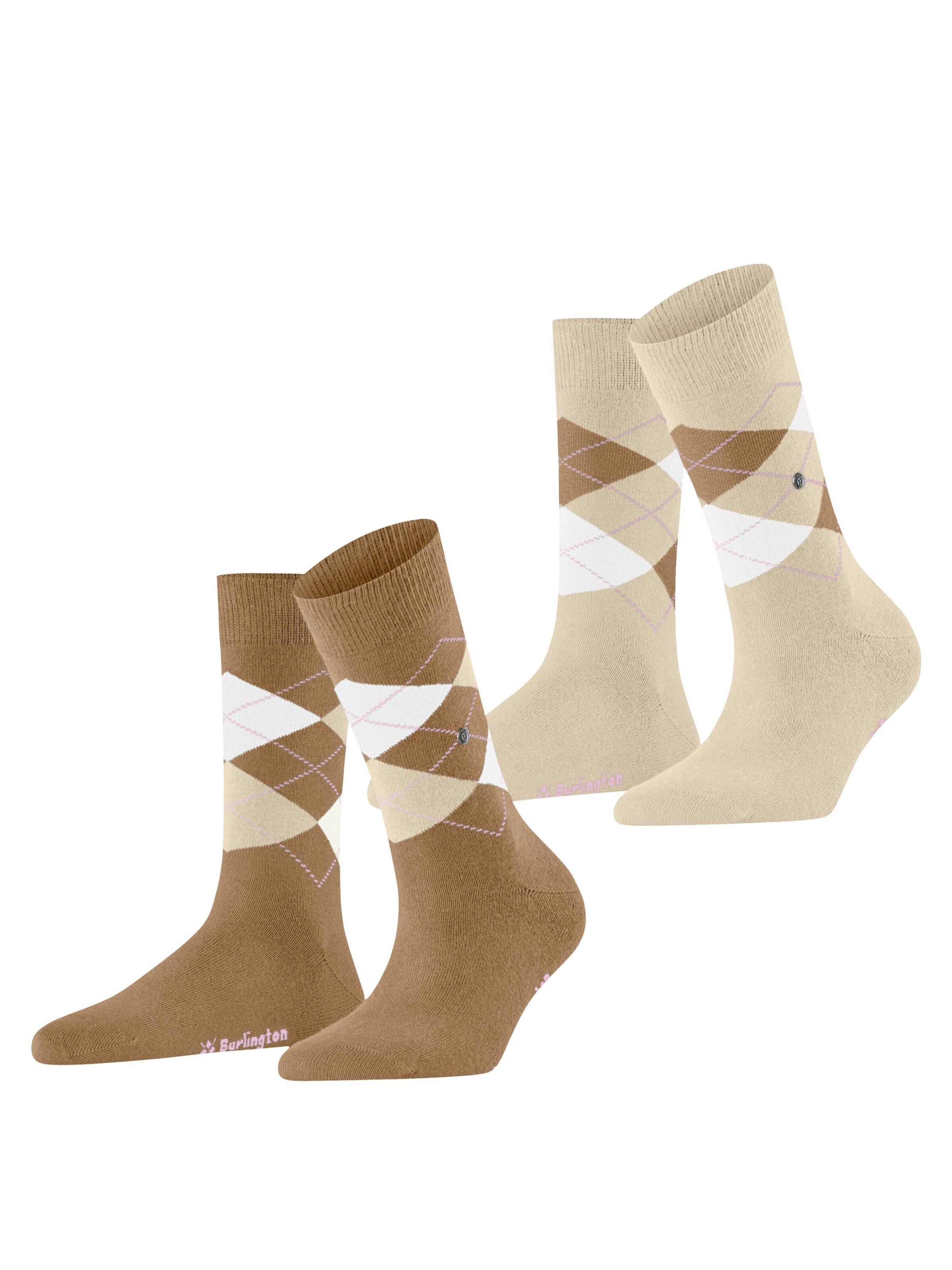 BURLINGTON Socks 'Everyday' in Beige: front