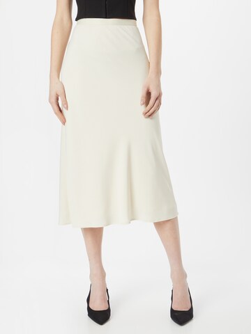 Calvin Klein Regular Rok in Beige: voorkant