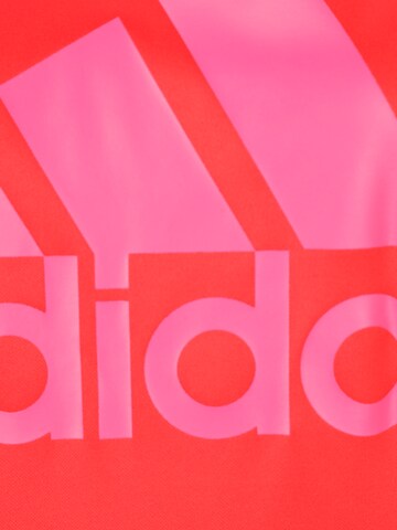 ADIDAS SPORTSWEAR Sportsweatshirt 'Aeroready Big Logo' in Rot