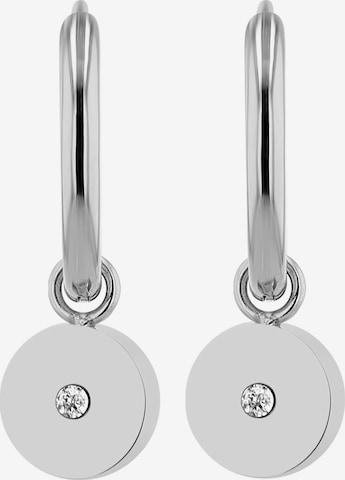 Akzent Earrings 'Stintje, langlebig' in Silver: front