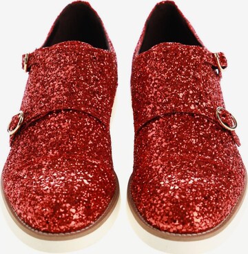 Doucal's Flats & Loafers in 38 in Red