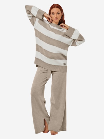 Abito da casa 'LOUNGEWEAR SET  - Pullover Felia & Pants Bailey' di YOU LOOK PERFECT in grigio