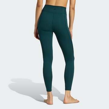 ADIDAS PERFORMANCE Skinny Sportbroek 'All Me Essentials' in Groen