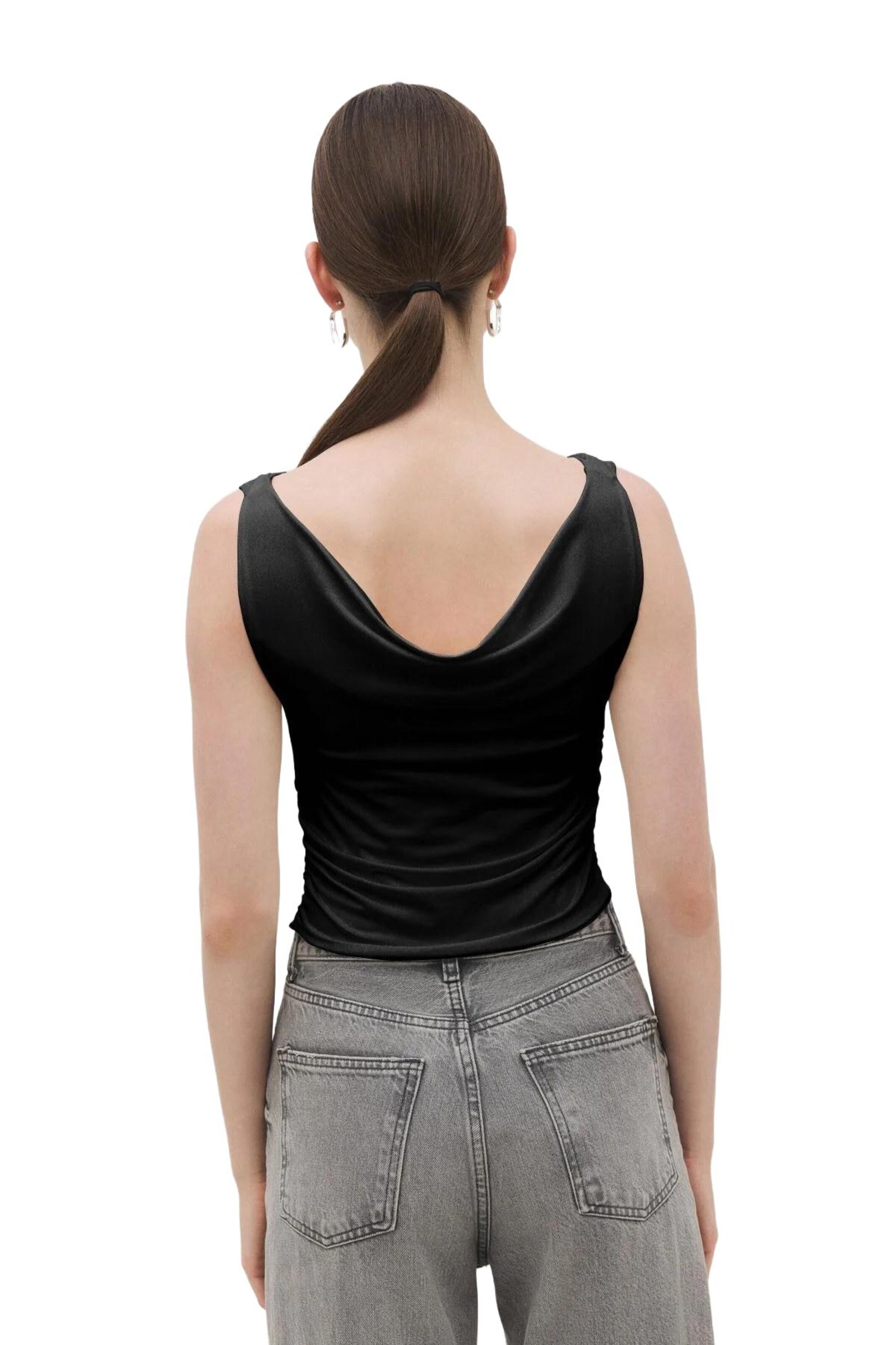 No Matter What Shirt in Zwart