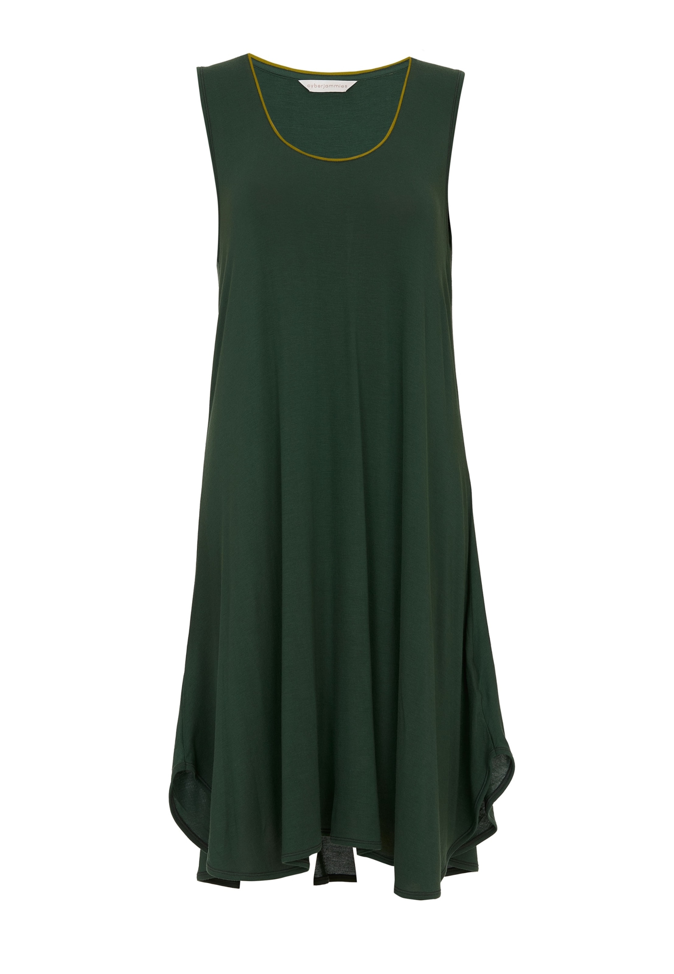 Camicia da notte 'Olive' di Cyberjammies in verde: frontale
