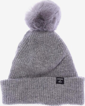 Superdry Hat & Cap in One size in Grey: front