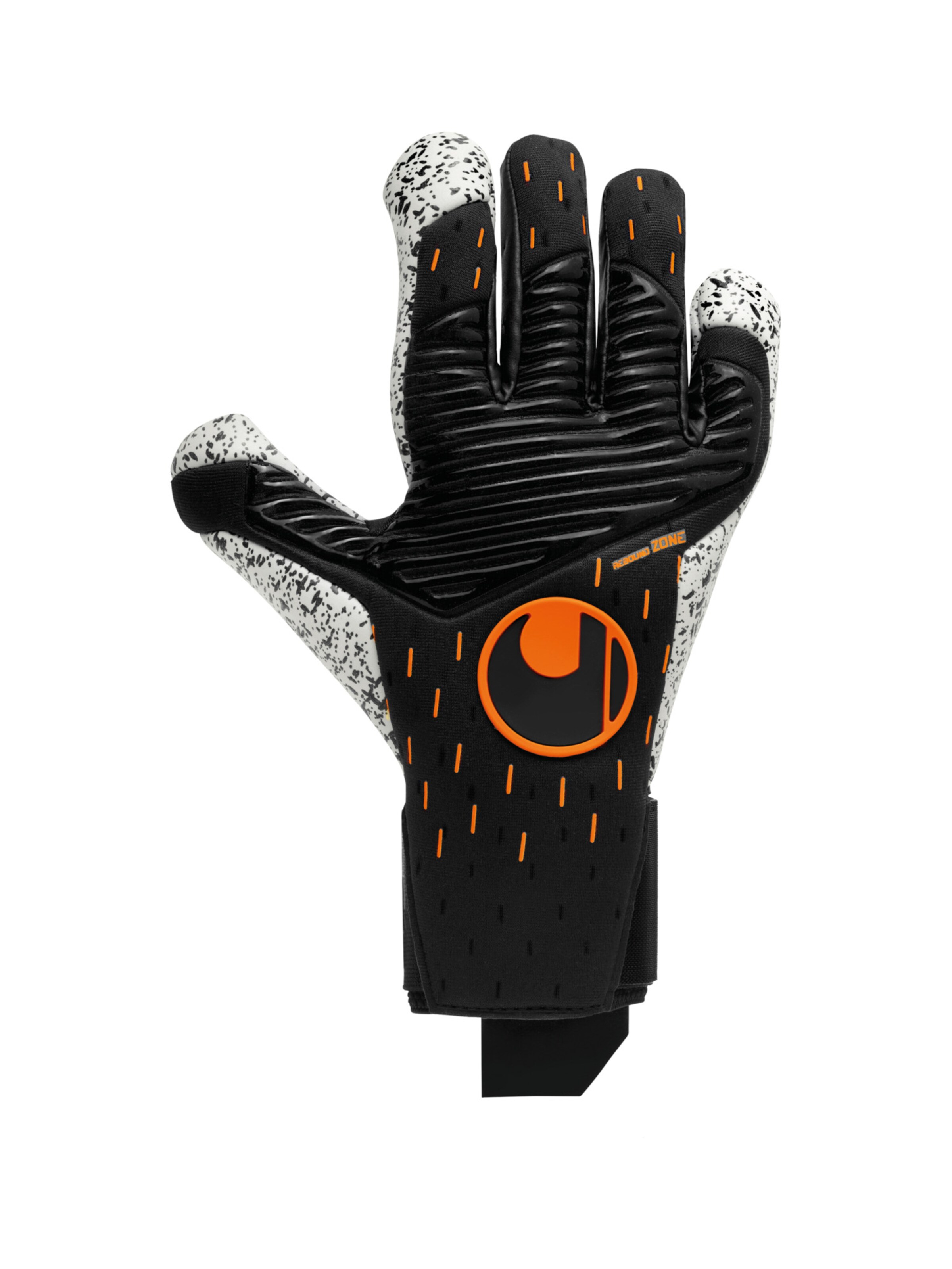 UHLSPORT Sporthandschuhe in Schwarz: Vorderseite