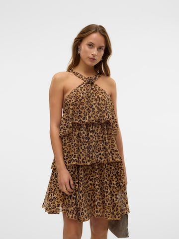 VERO MODA Kjole 'FELICIA' i brun: forside