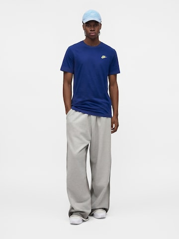Nike Sportswear Tavaline suurus Särk 'CLUB', värv sinine