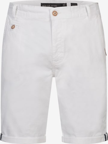 INDICODE JEANS Chino Pants 'Creel' in White: front