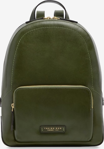 The Bridge Backpack in Green: front