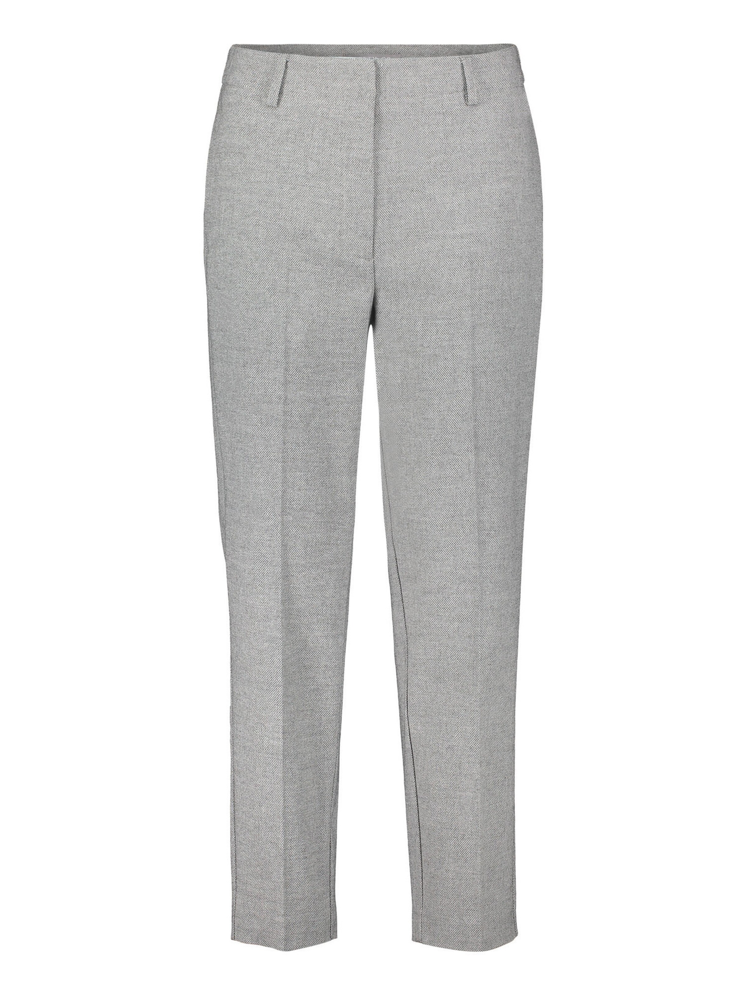 Betty & Co Loosefit Pantalon in Grijs: voorkant