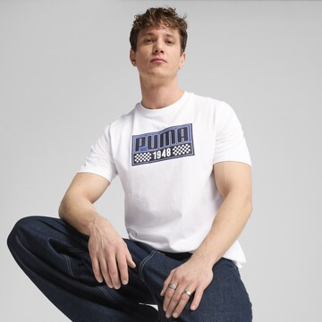 PUMA Funktionsshirt in Weiß: Vorderseite