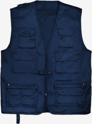 normani Sports Vest in Blue: front