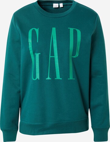 Sweat-shirt GAP en vert : devant