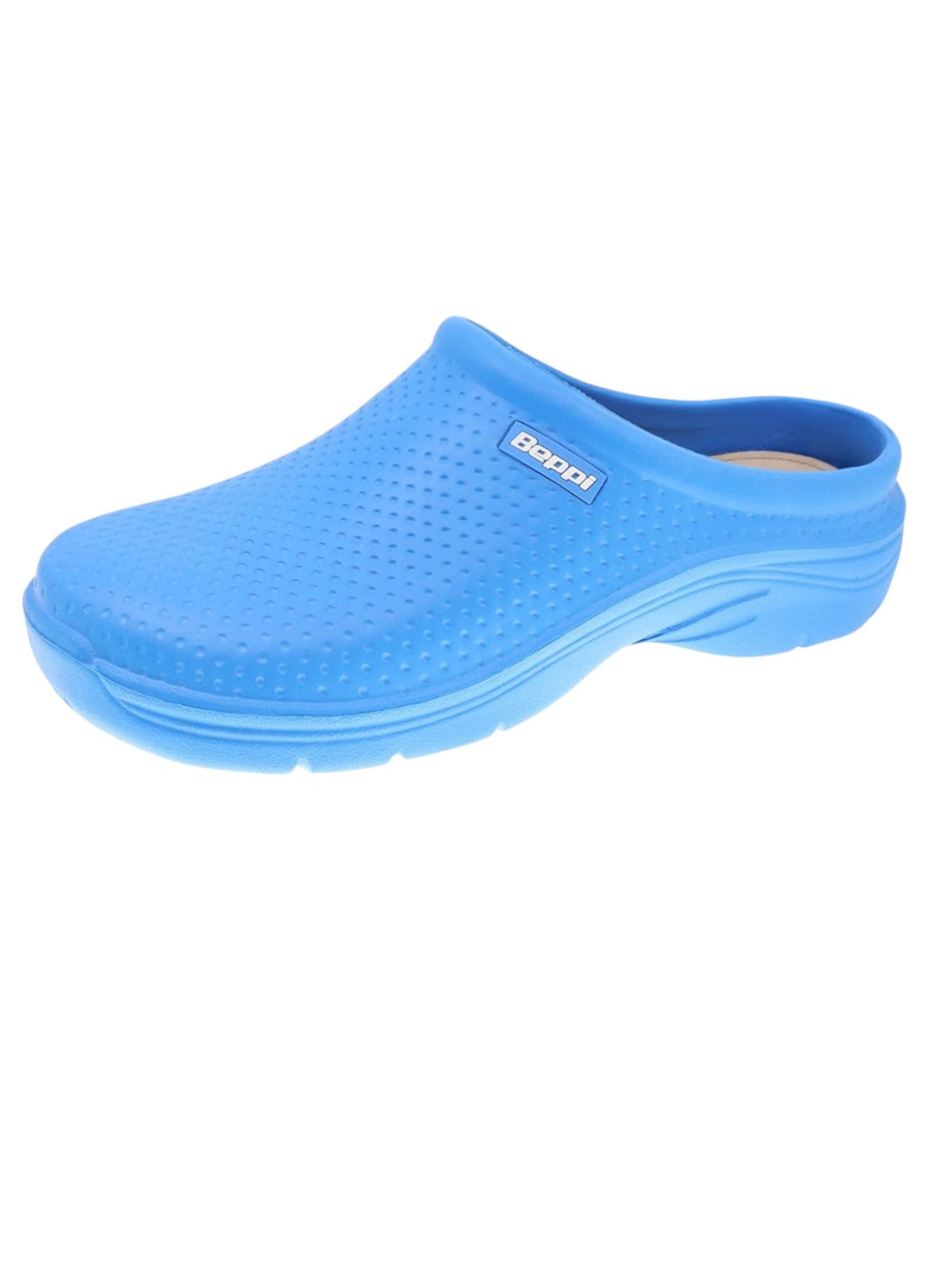 Beppi - Zuecos 'Eva Clog' en azul: frente