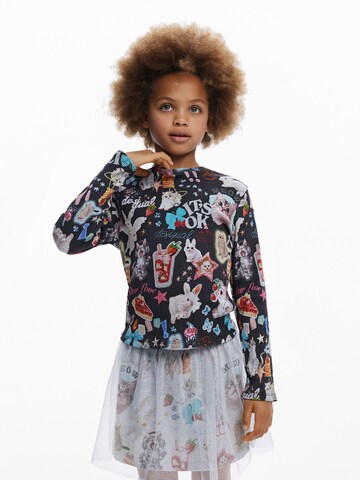 Desigual Футболка в Черный: спереди