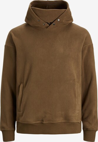 JACK & JONES Sweater 'Omap' in Brown: front