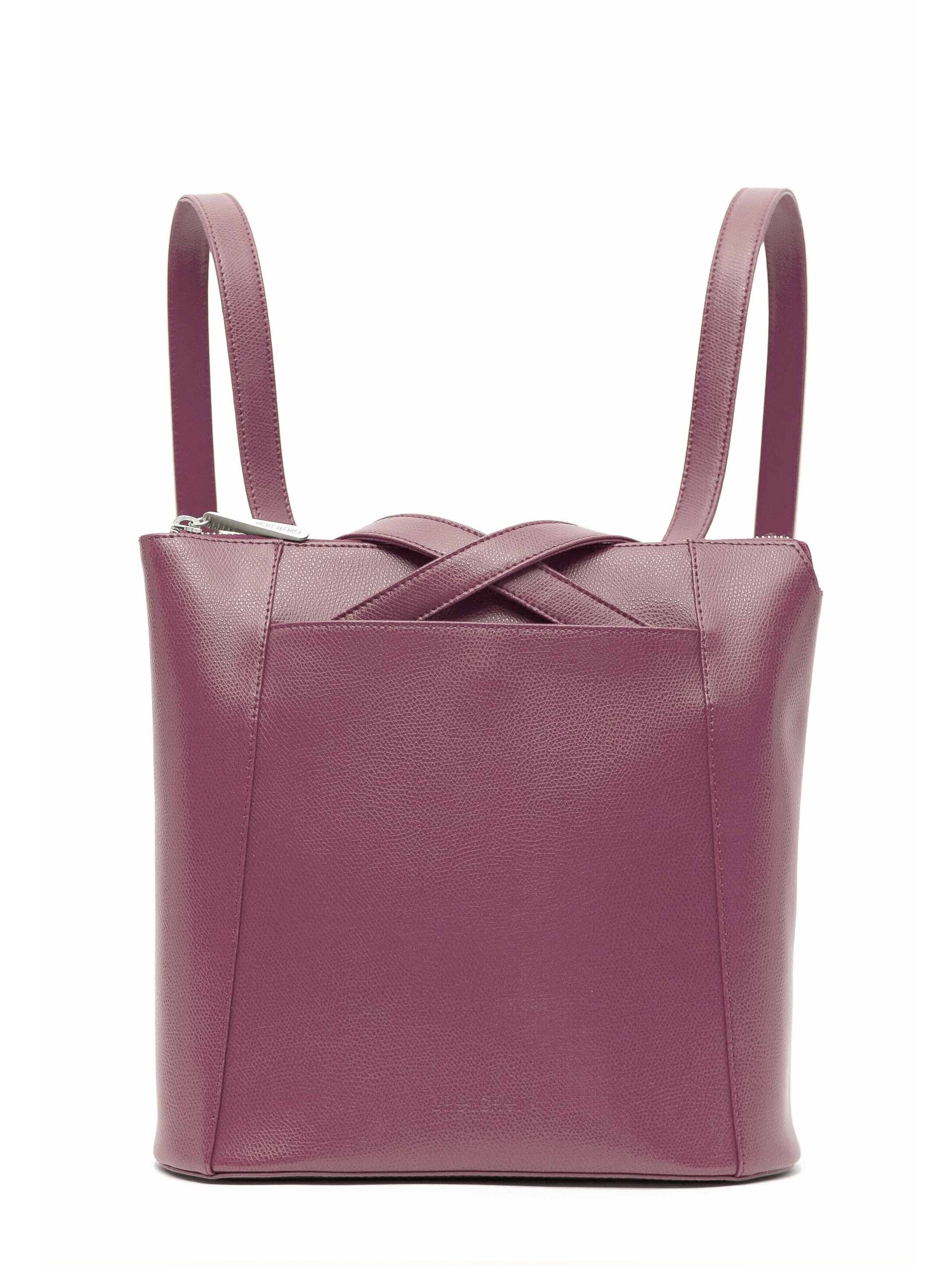 Gretchen Backpack 'Crocus ' in Purple: front