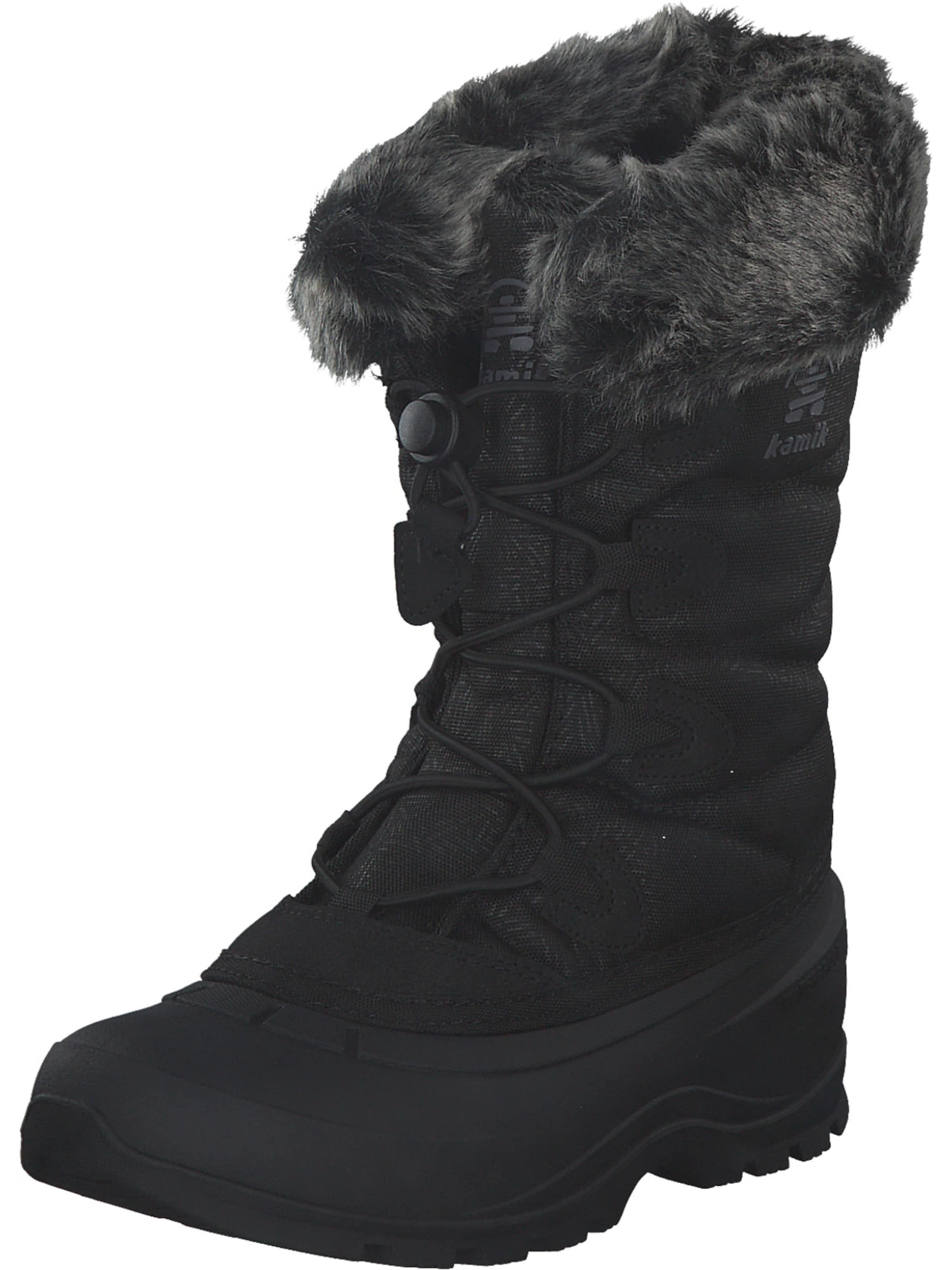 Kamik Snowboots 'Momentum' in Zwart: voorkant