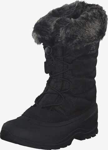 Kamik Boots 'Momentum' in Black: front