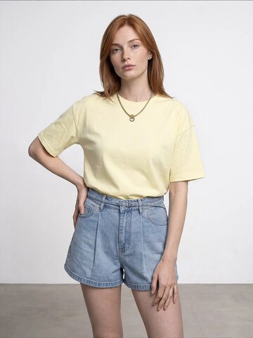Dilvin Shirt 'T-Shirts' in Yellow: front