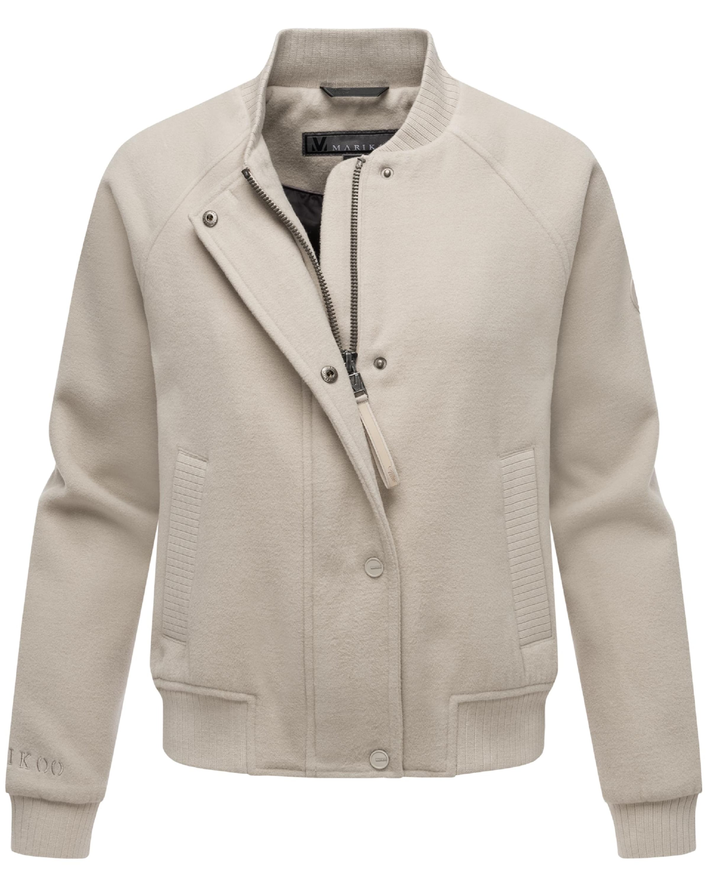 MARIKOO Φθινοπωρινό και ανοιξιάτικο μπουφάν 'Zunaa 16' σε γκρι