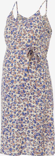 MAMALICIOUS Vestido 'Celia' em creme / azul escuro / amarelo / roxo pastel, Vista do produto
