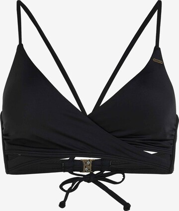 O'NEILL Triangle Bikini Top 'Baay' in Black: front