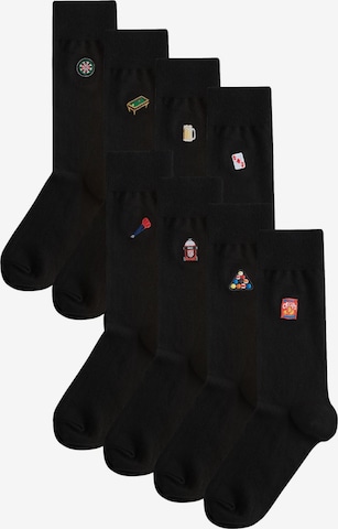 juoda Next Kojinės: priekis