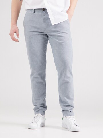 SELECTED HOMME Slim fit Chino Pants 'SLH175-MILES' in Blue: front