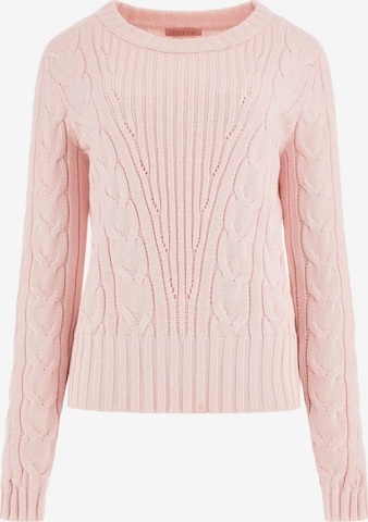 GUESS Sweater in Pink: front