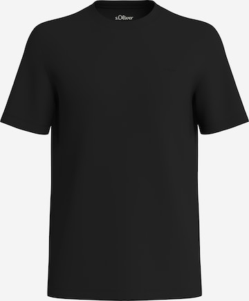 s.Oliver Shirt in Black: front