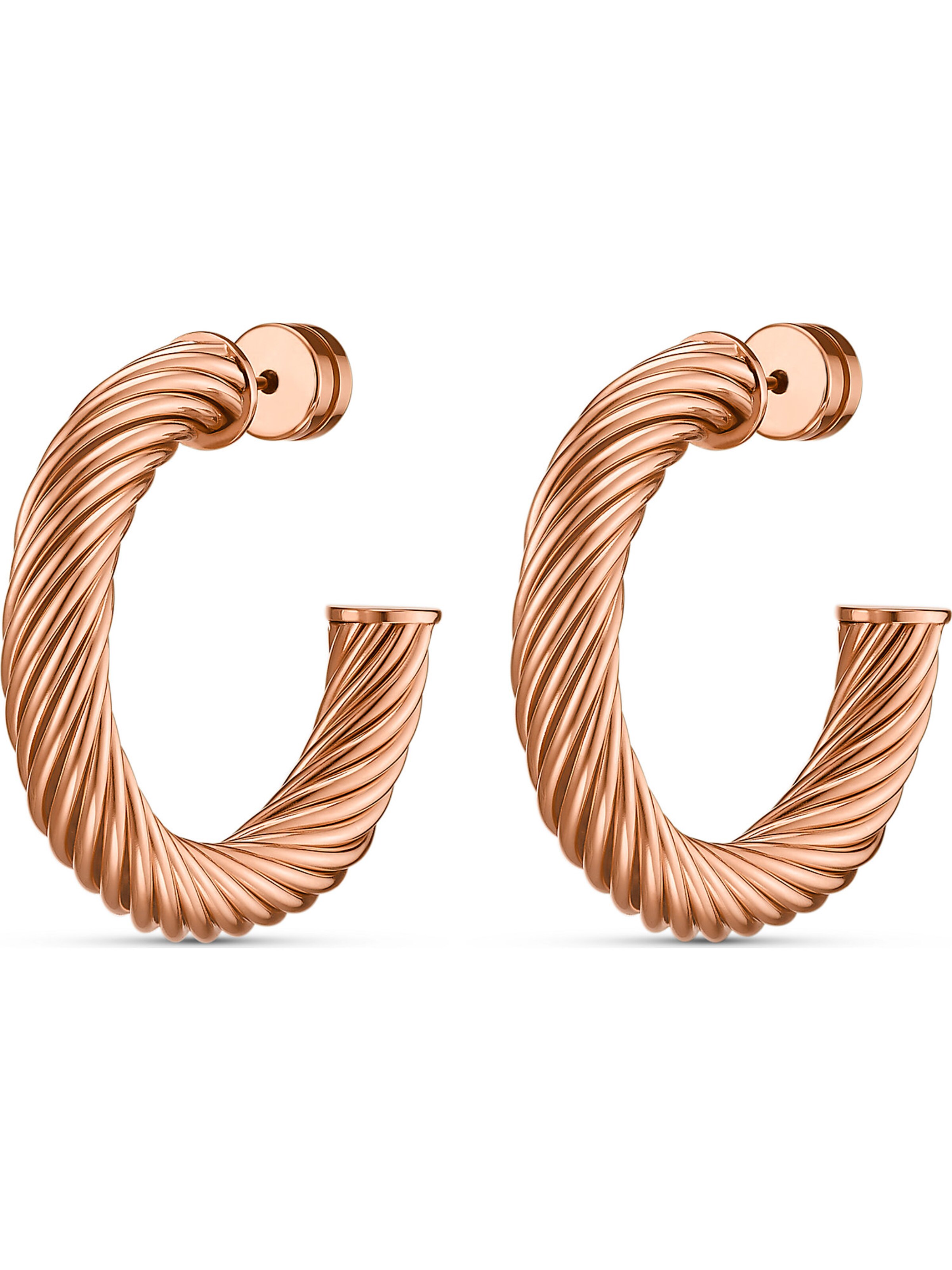 FAVS Creolen in Pink: Vorderseite