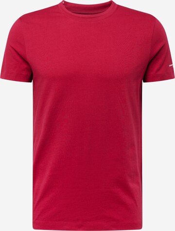 T-Shirt TOMMY HILFIGER en rouge : devant