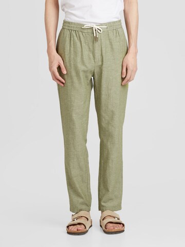 Effilé Pantalon 'Warren' SCOTCH & SODA en vert : devant