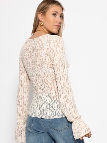 SASSYCLASSY Shirt in Beige