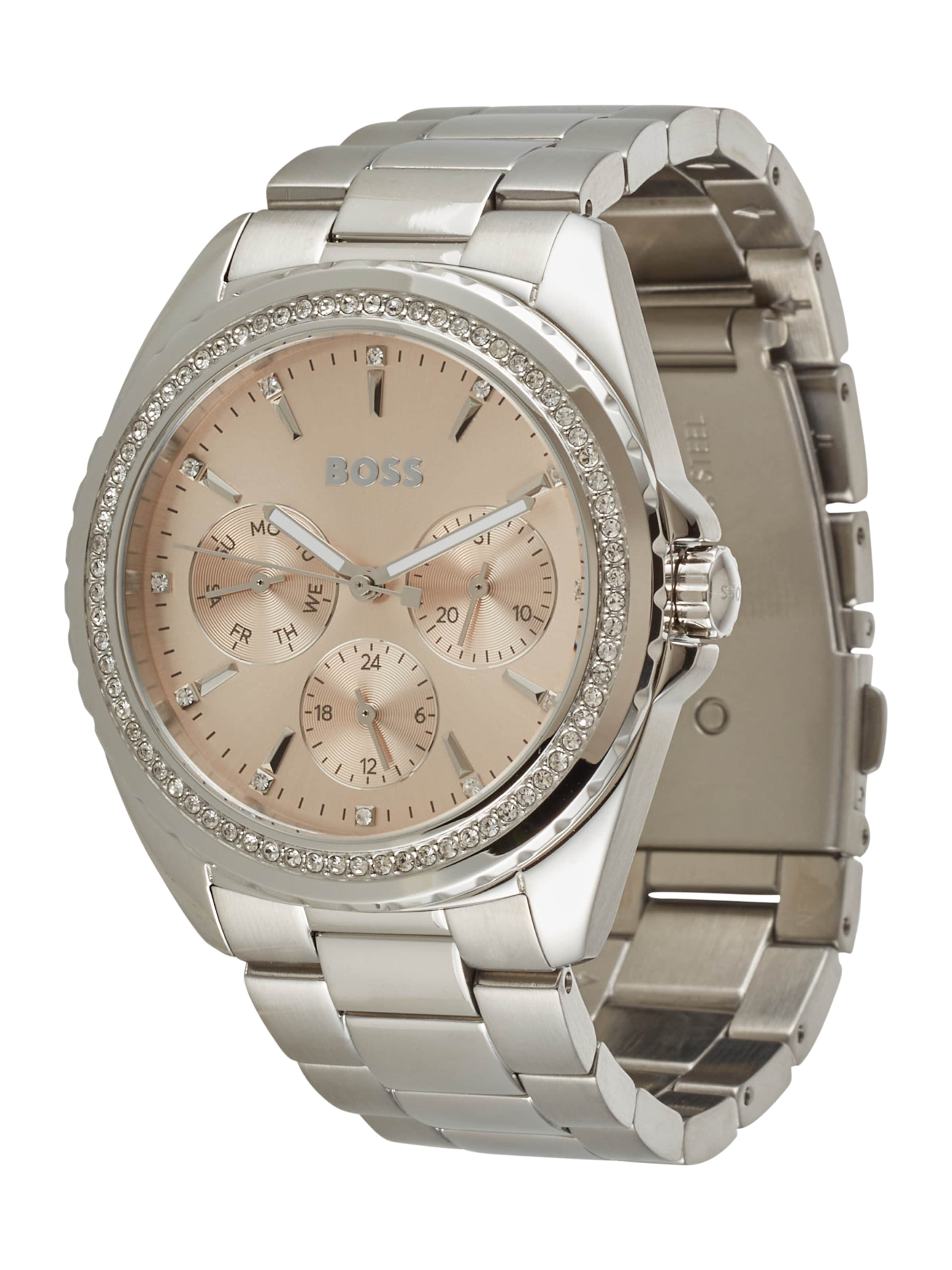 BOSS Analoginen kello 'Atea' värissä hopea: etupuoli