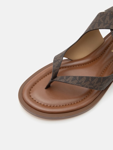 MICHAEL Michael Kors Žabky 'IRENE' - Hnedá