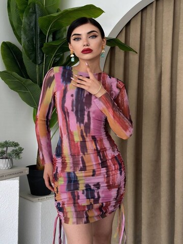 WOMAN VISION Kleid in Mischfarben
