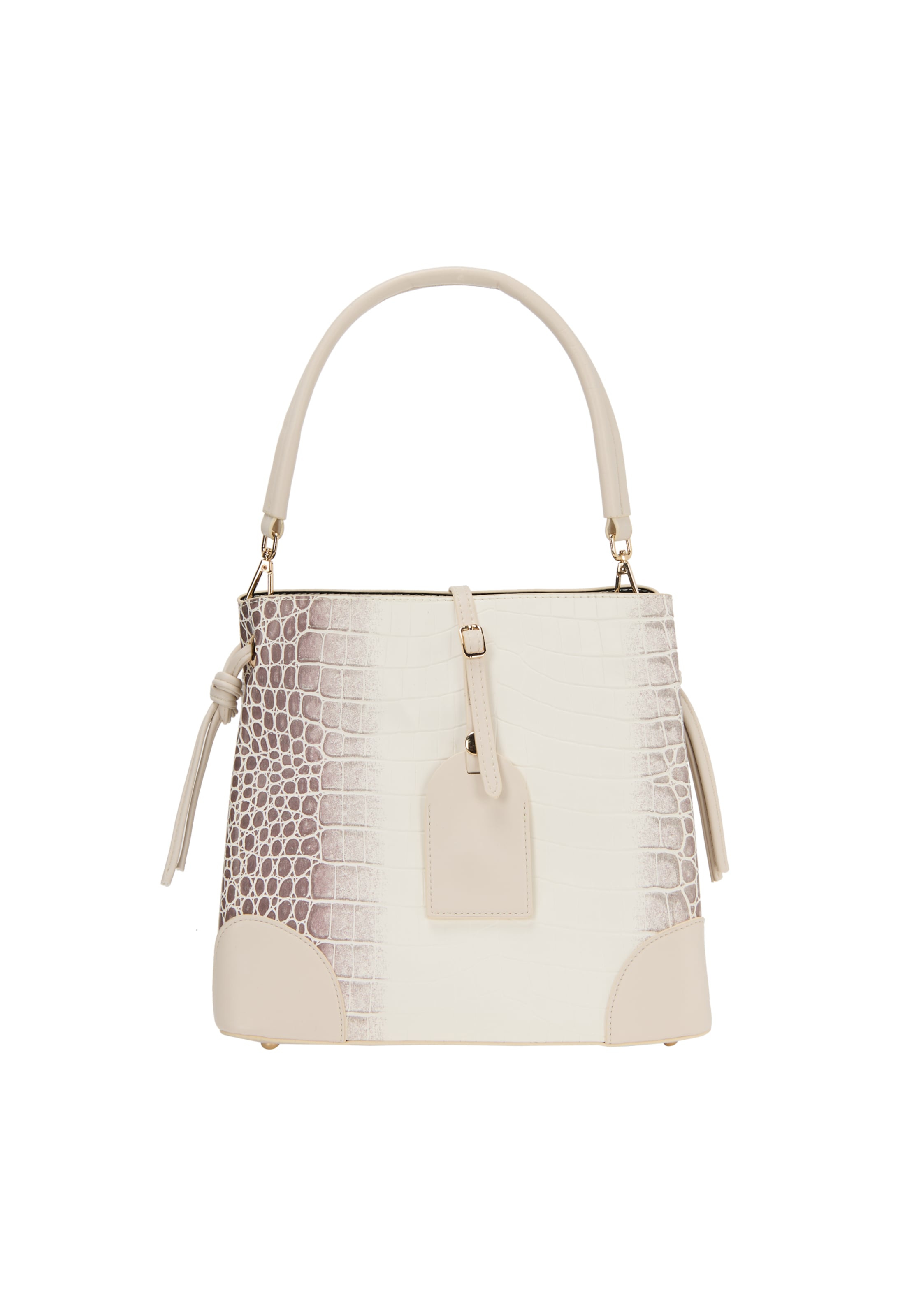 faina Handtas in Wit: voorkant