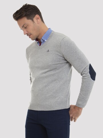 Sir Raymond Tailor Sweater 'Los Angeles' in Grey