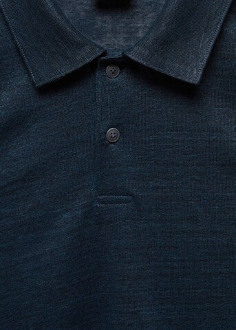 MANGO MAN Shirt 'Amberes' in Blue