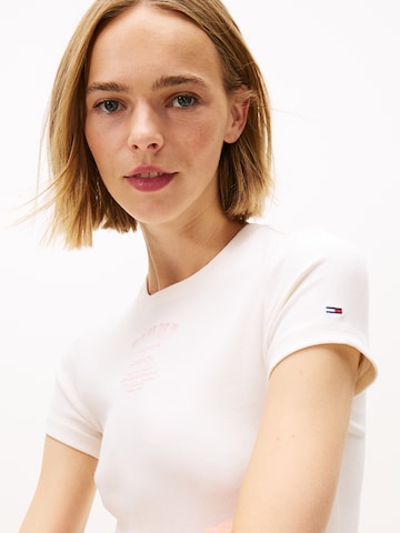 Tommy Jeans Póló 'WESTERN' - fehér