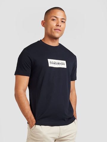 NAPAPIJRI - Camiseta en negro: frente