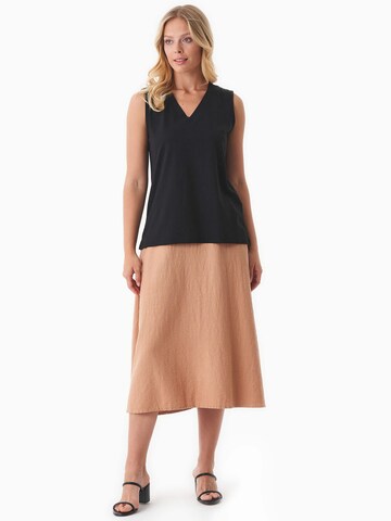 Organication Top in Schwarz